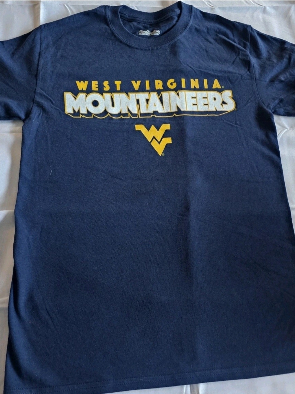 West Virginia Mountaineers Unisex Sz S/P Captivating T-Shirt NWOT